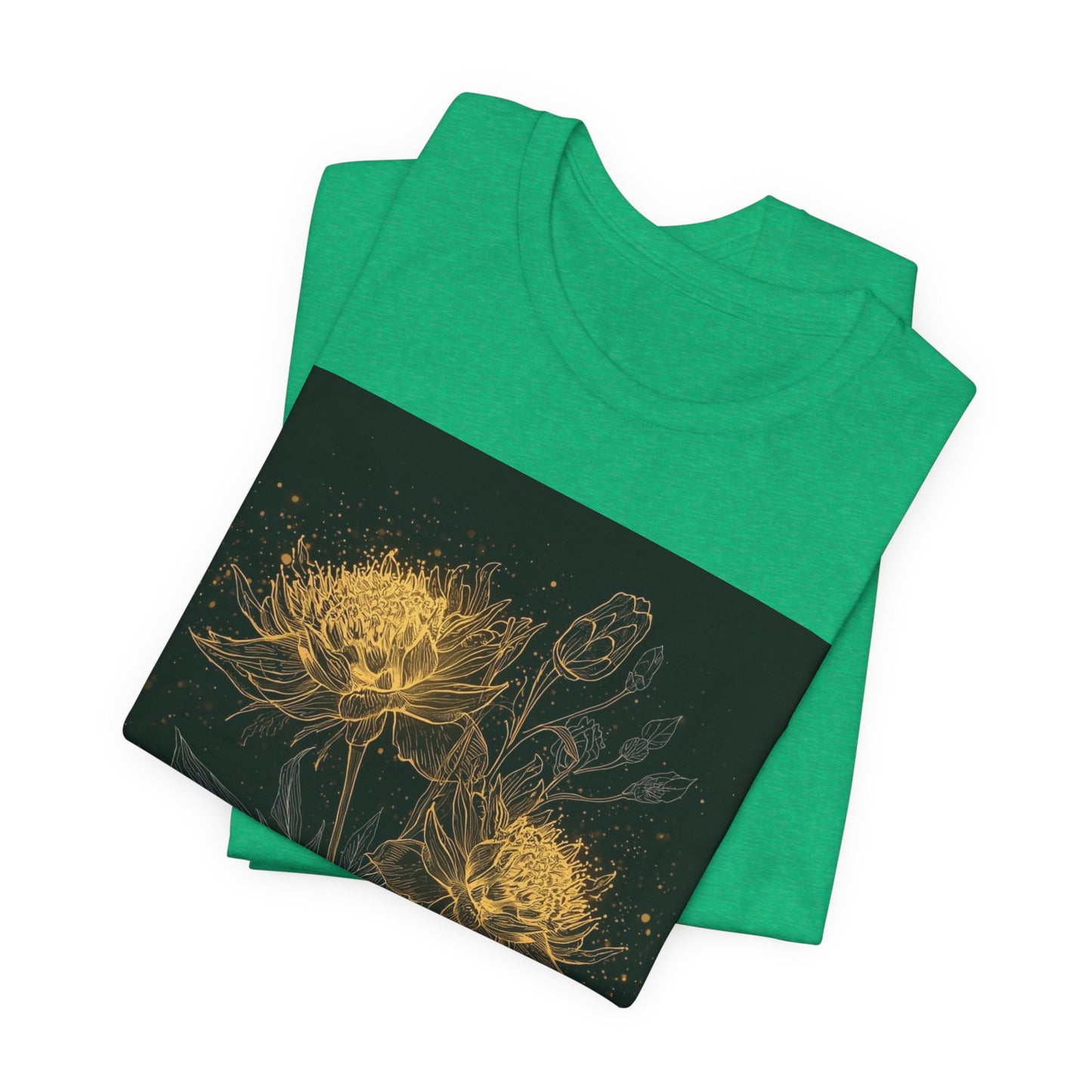 Keep Growing, Keep Glowing Floral Tee