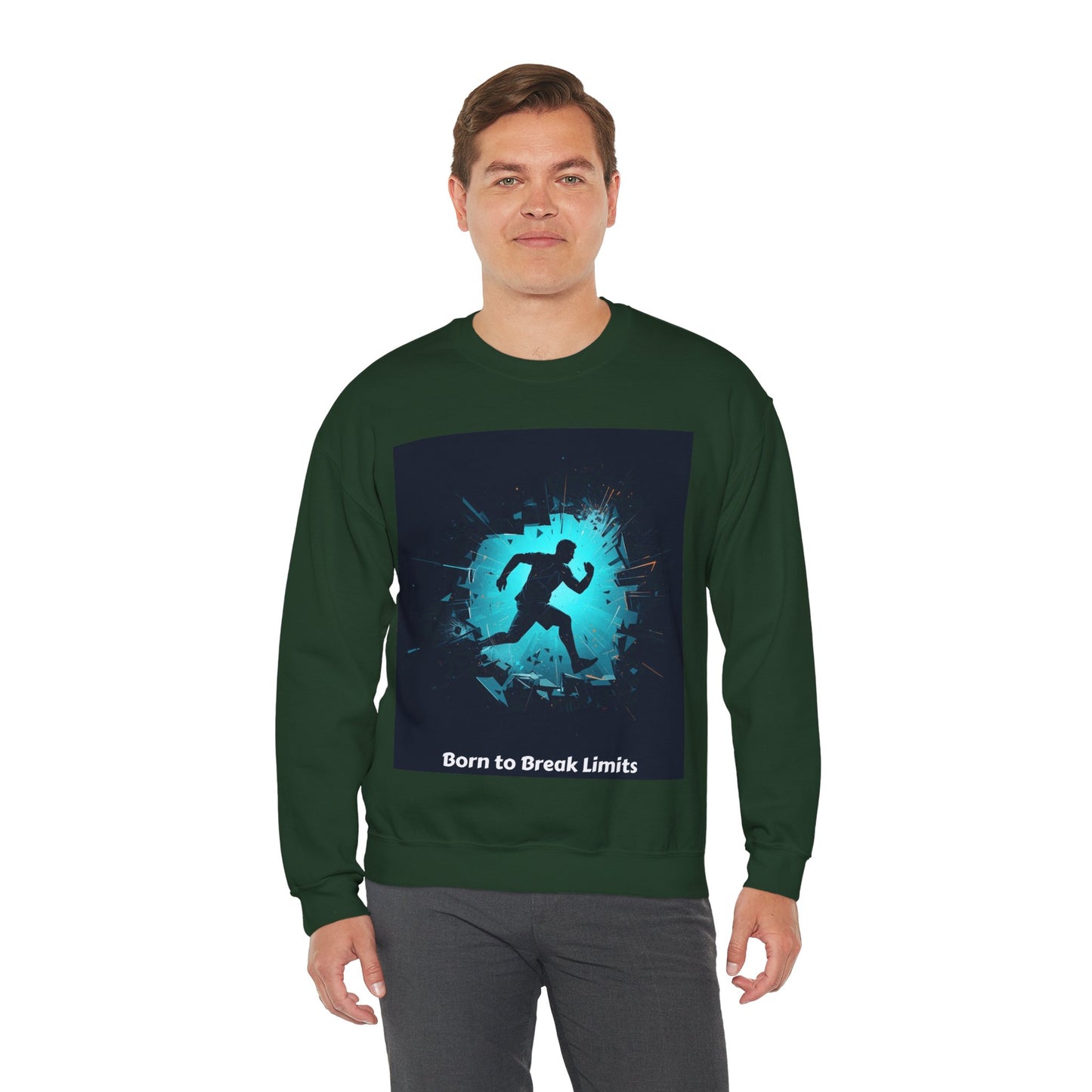Born to Break Limits Crewneck Sweatshirt