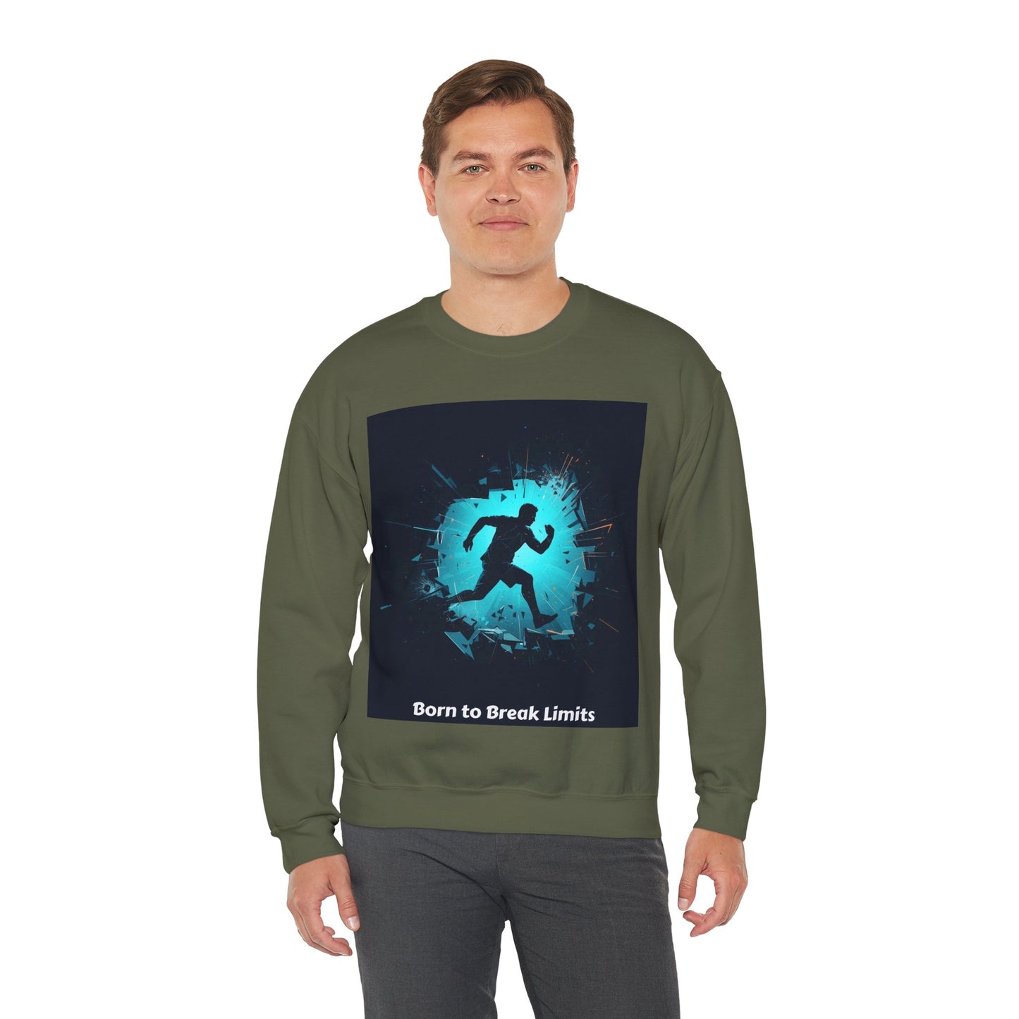 Born to Break Limits Crewneck Sweatshirt