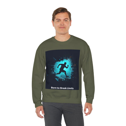 Born to Break Limits Crewneck Sweatshirt