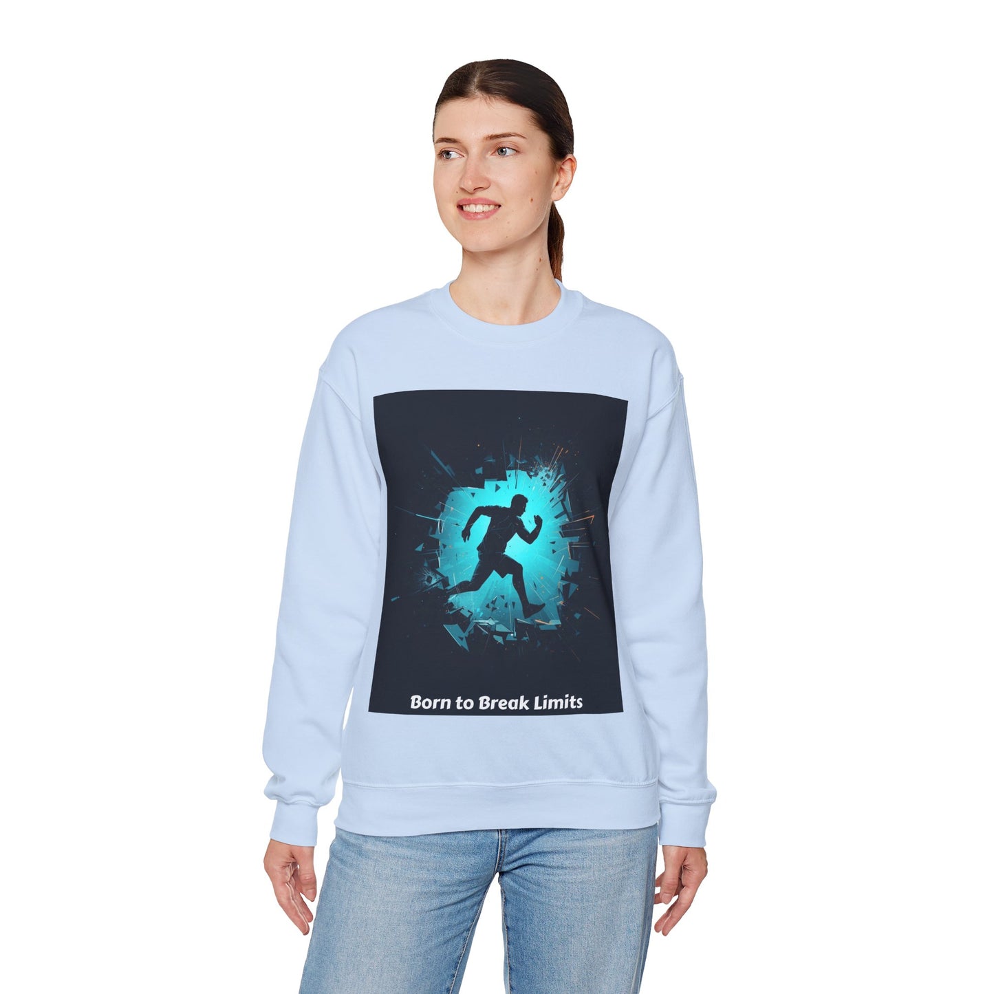Born to Break Limits Crewneck Sweatshirt