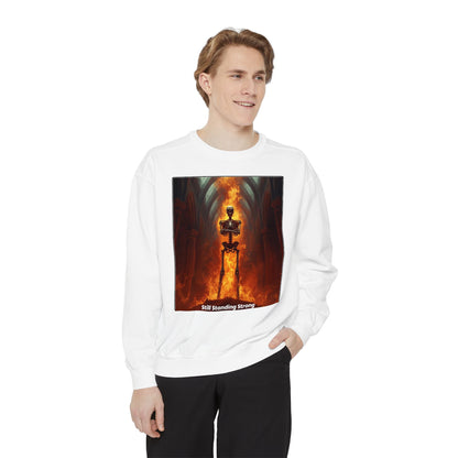 Flaming Sword Cathedral Sweatshirt — Still Standing Strong