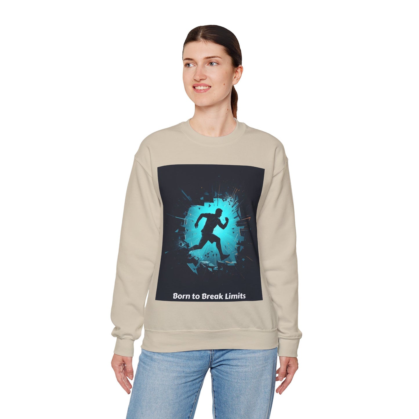 Born to Break Limits Crewneck Sweatshirt