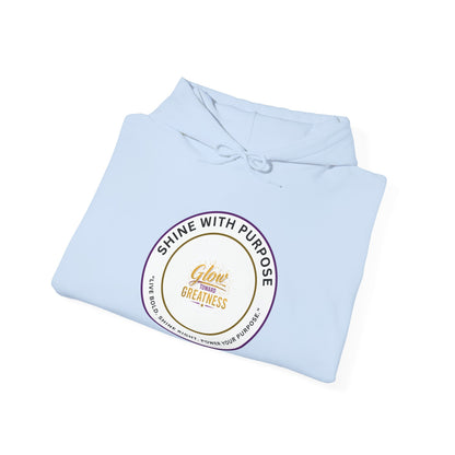 Shine With Purpose Hoodie – 'Shine Brightness' Inspirational Pullover