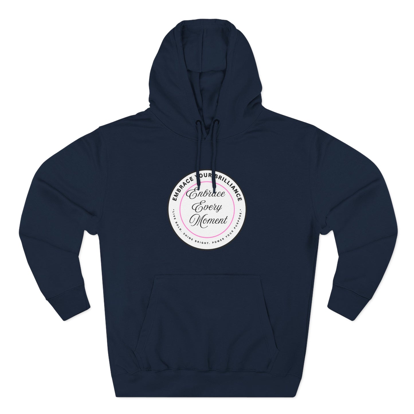 Cozy Gear for Cool Guys - Inspirational Embrace Your Brilliance Hoodie