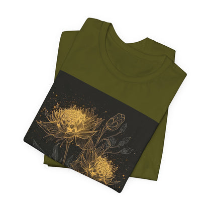 Keep Growing, Keep Glowing Floral Tee