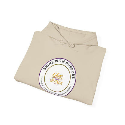 Shine With Purpose Hoodie – 'Shine Brightness' Inspirational Pullover