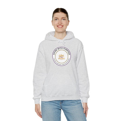 Shine With Purpose Hoodie – 'Shine Brightness' Inspirational Pullover