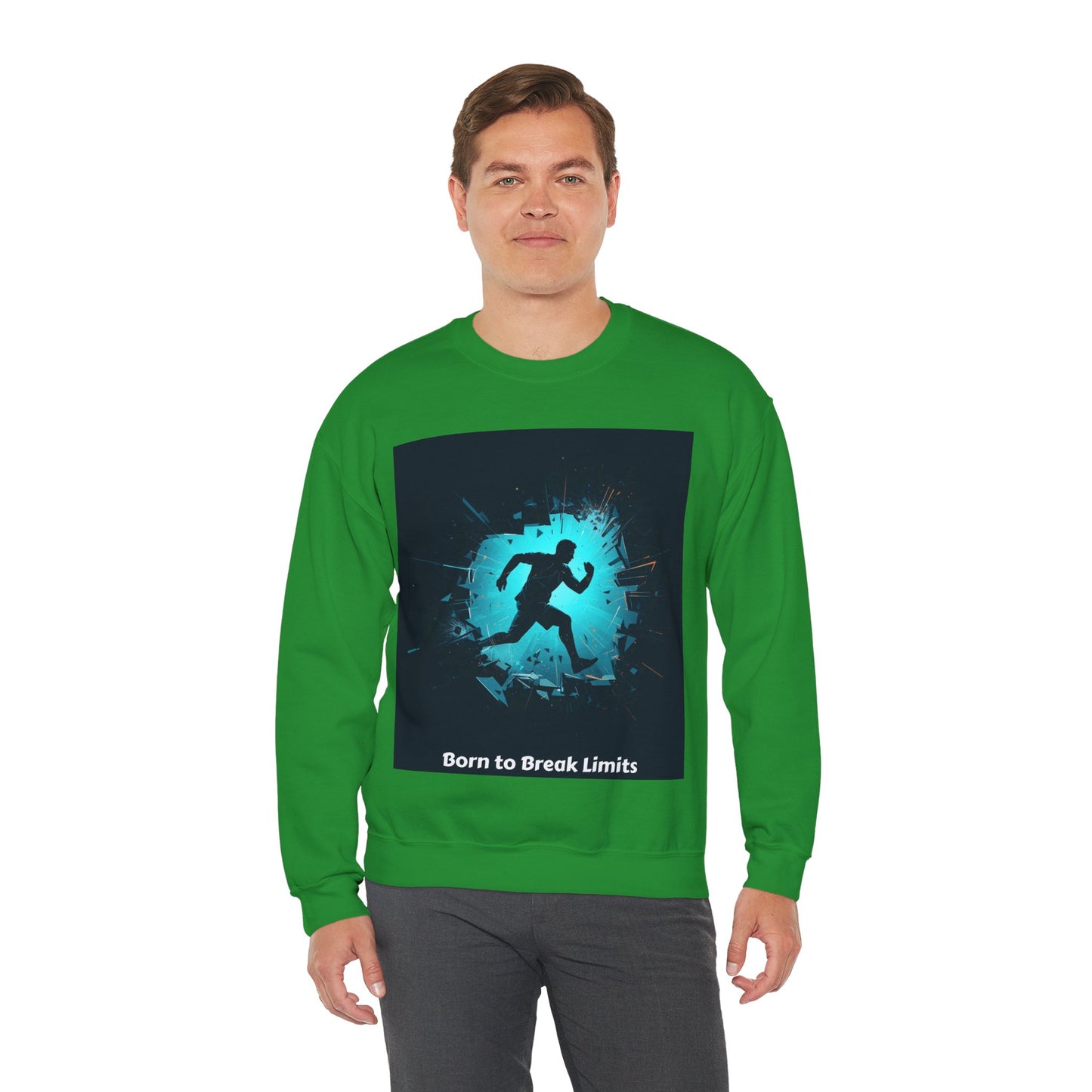 Born to Break Limits Crewneck Sweatshirt