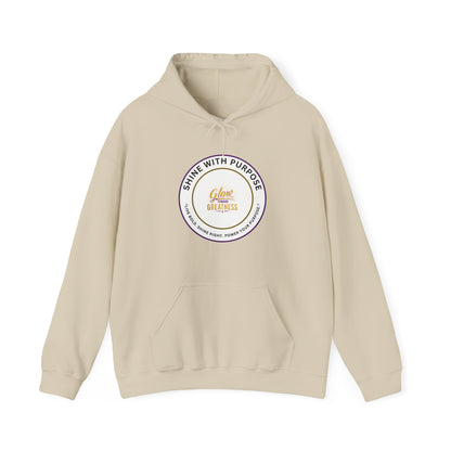 Shine With Purpose Hoodie – 'Shine Brightness' Inspirational Pullover