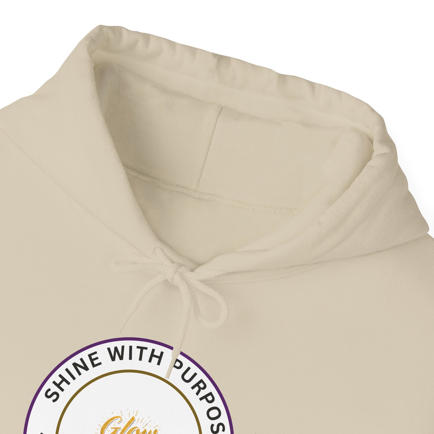 Shine With Purpose Hoodie – 'Shine Brightness' Inspirational Pullover