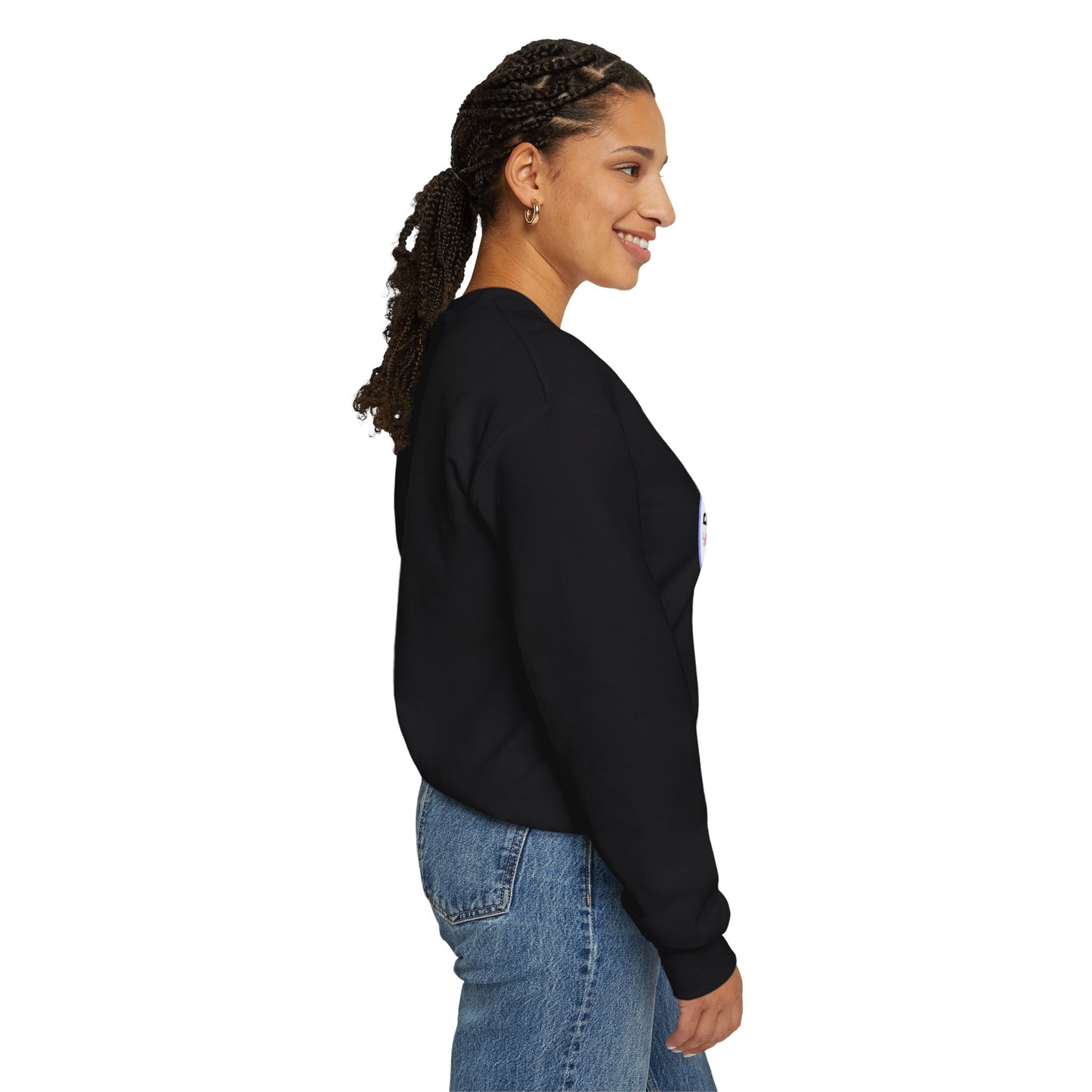 Bold & Unstoppable Crewneck Sweatshirt — Inspirational Graphic Pullover