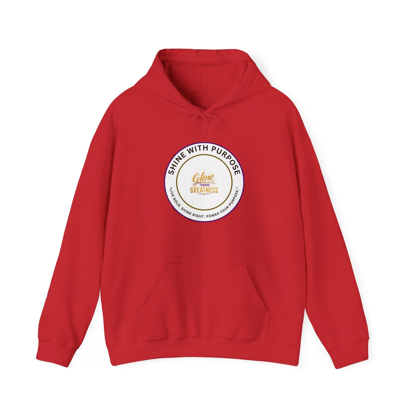 Shine With Purpose Hoodie – 'Shine Brightness' Inspirational Pullover