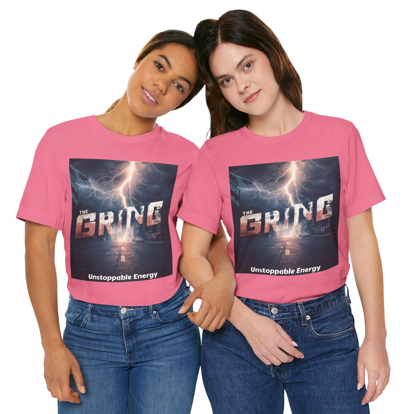 The Grind T-Shirt — 'Unstoppable Energy' Motivational Graphic Tee