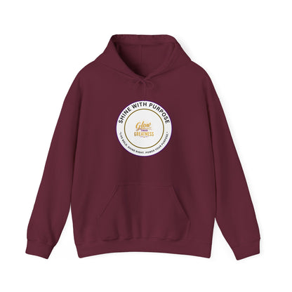 Shine With Purpose Hoodie – 'Shine Brightness' Inspirational Pullover