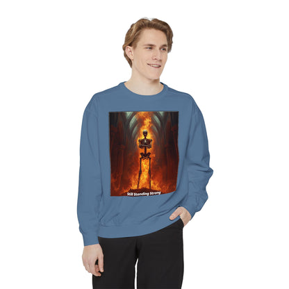 Flaming Sword Cathedral Sweatshirt — Still Standing Strong
