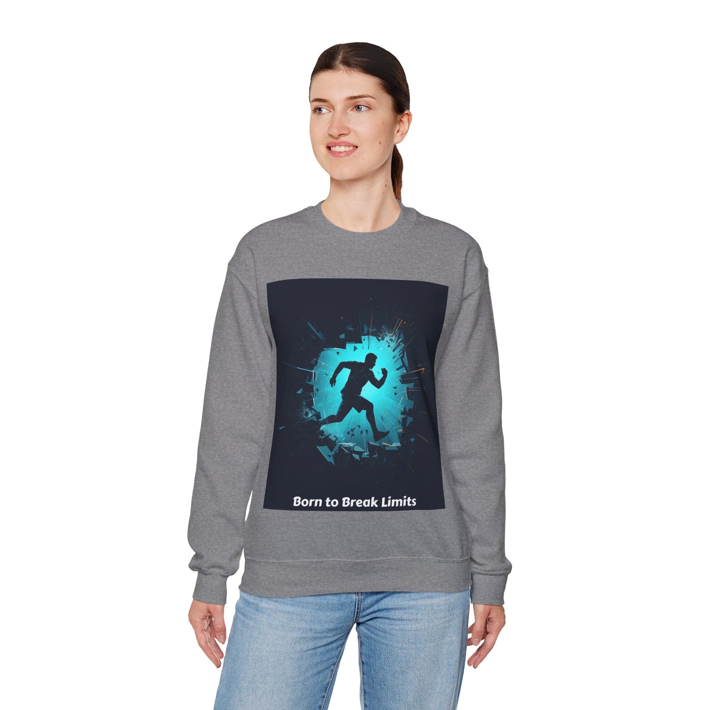 Born to Break Limits Crewneck Sweatshirt