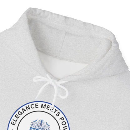 Hoodie — "Elegance Meets Power" Strong and Stylish Badge Pullover