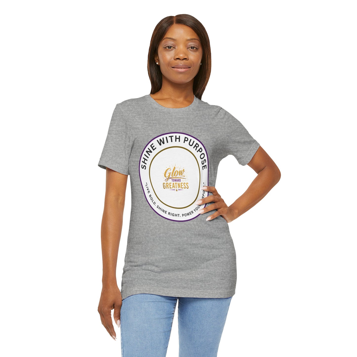Shine With Purpose "Glow Within Greatness" T-Shirt