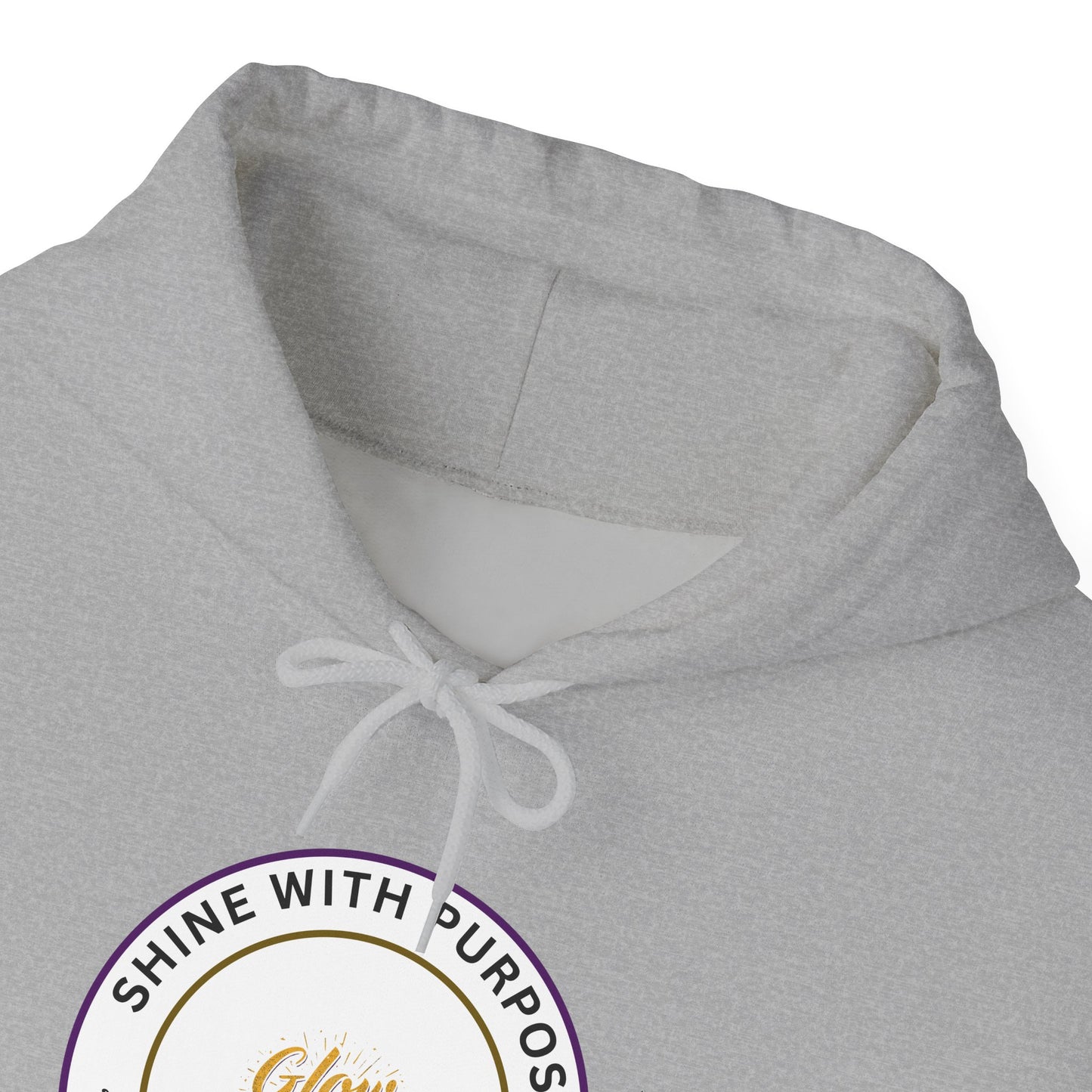 Shine With Purpose Hoodie – 'Shine Brightness' Inspirational Pullover