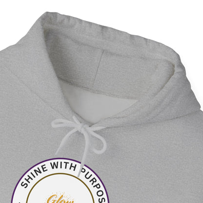 Shine With Purpose Hoodie – 'Shine Brightness' Inspirational Pullover