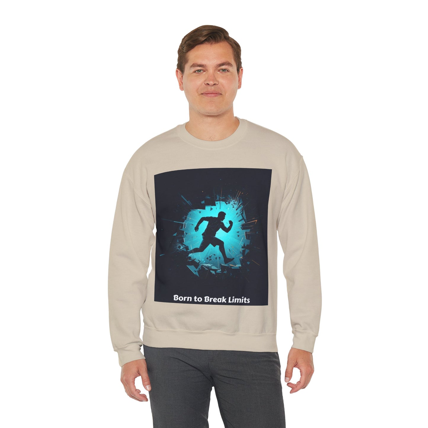 Born to Break Limits Crewneck Sweatshirt