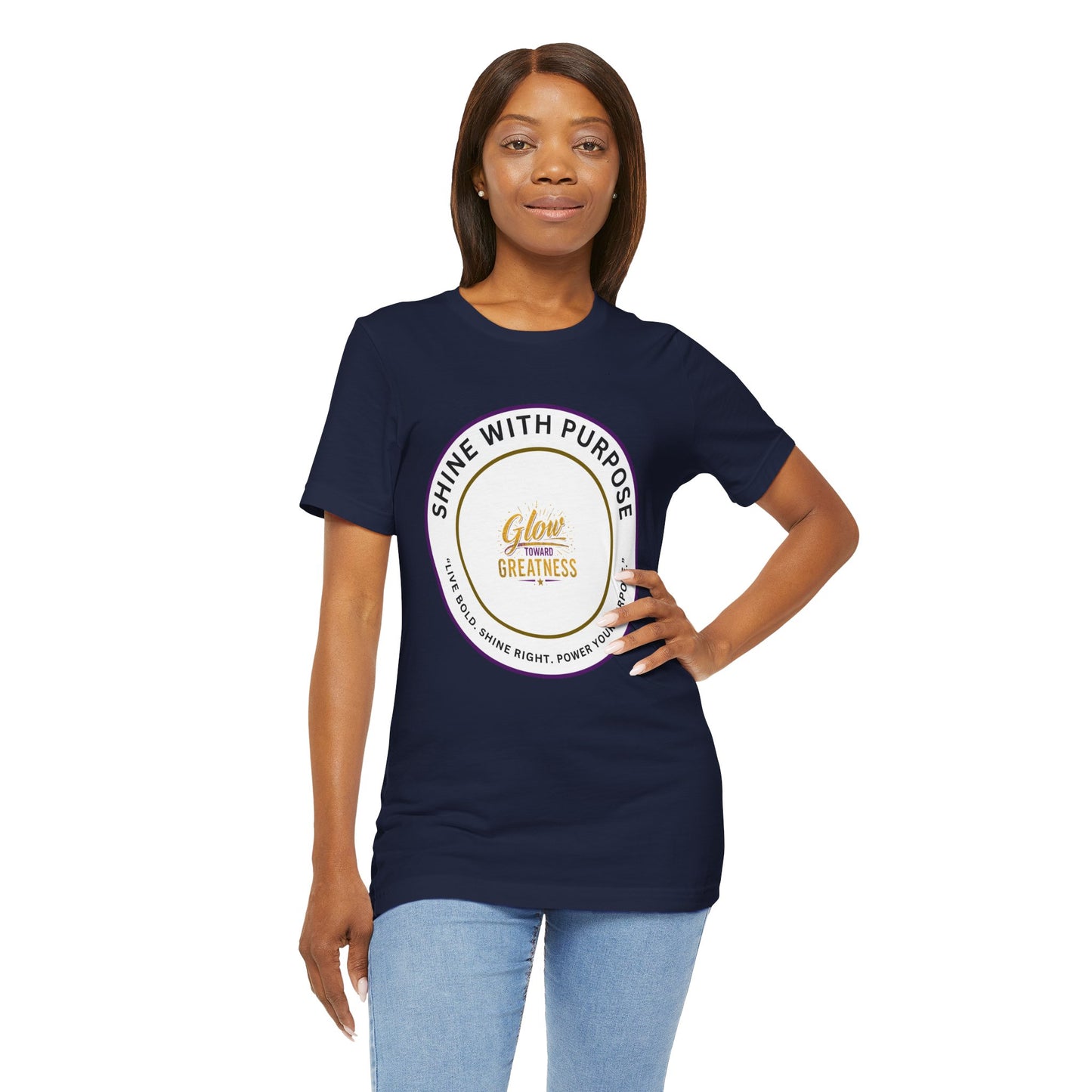 Shine With Purpose "Glow Within Greatness" T-Shirt