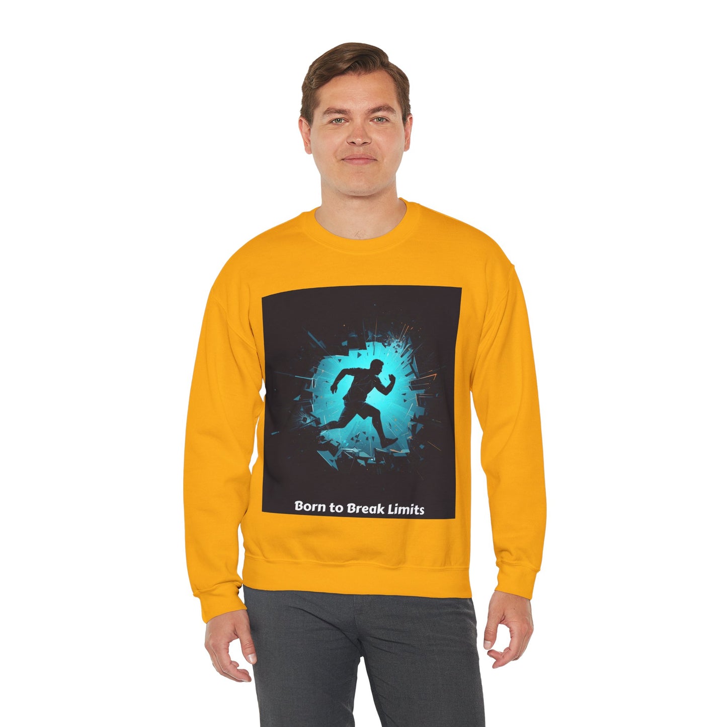 Born to Break Limits Crewneck Sweatshirt