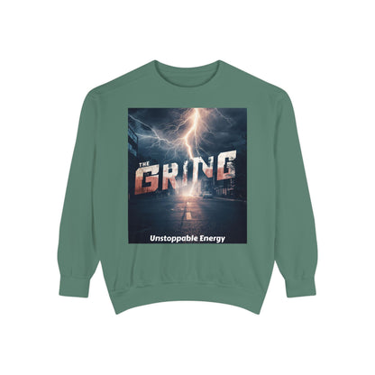 Grind Mentality Sweatshirt — "The Grind" Unstoppable Energy Premium Sweatshirt