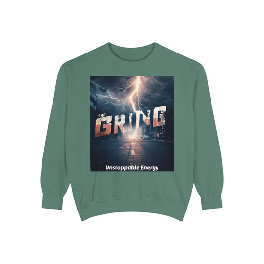 Grind Mentality Sweatshirt — "The Grind" Unstoppable Energy Premium Sweatshirt