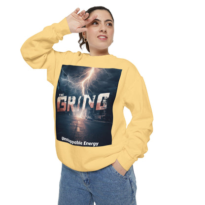Grind Mentality Sweatshirt — "The Grind" Unstoppable Energy Premium Sweatshirt