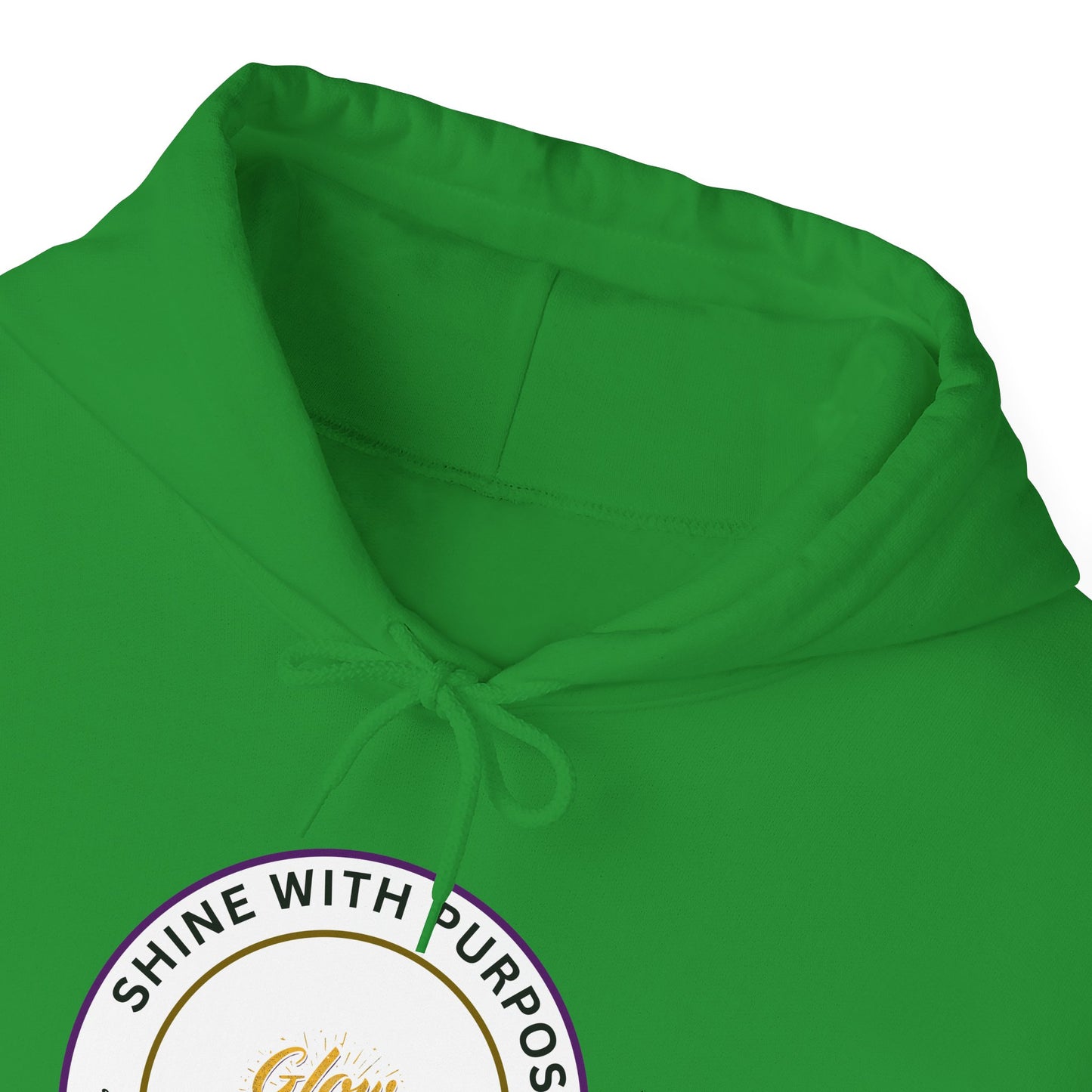 Shine With Purpose Hoodie – 'Shine Brightness' Inspirational Pullover