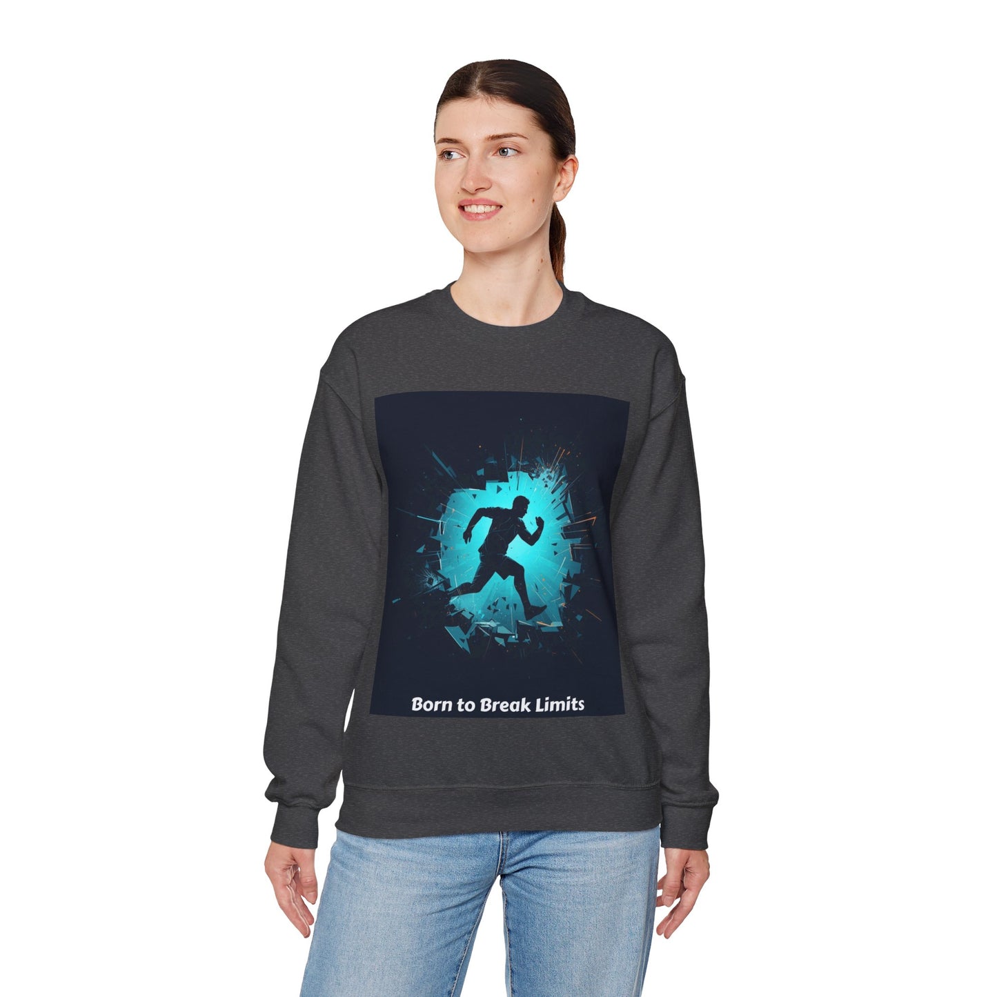 Born to Break Limits Crewneck Sweatshirt