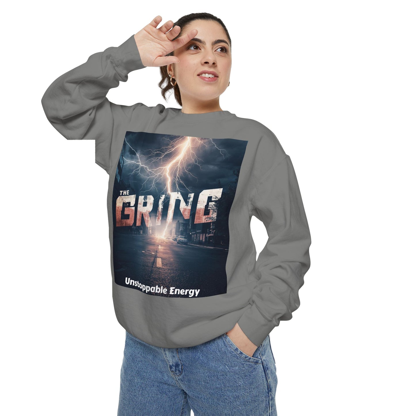 Grind Mentality Sweatshirt — "The Grind" Unstoppable Energy Premium Sweatshirt