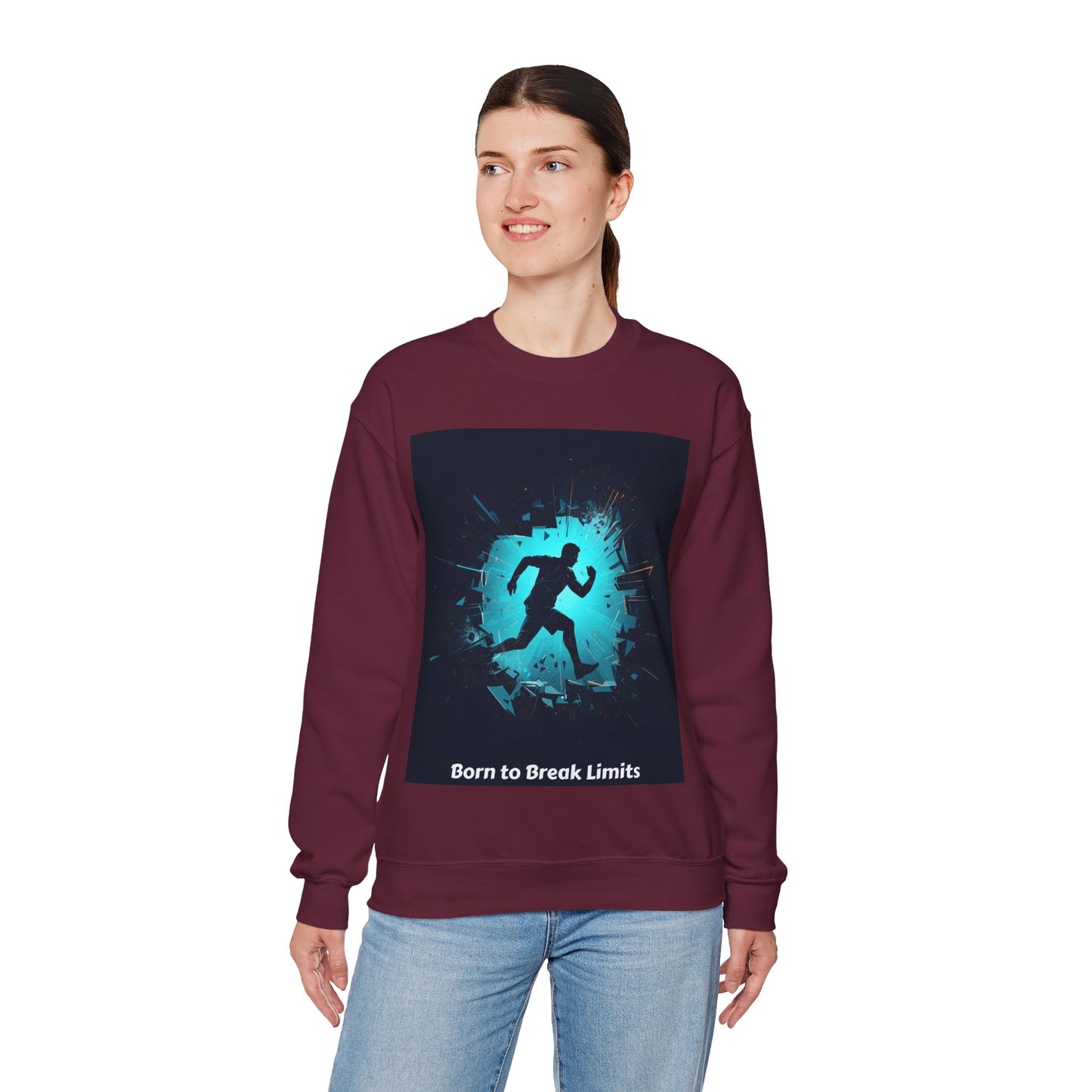 Born to Break Limits Crewneck Sweatshirt