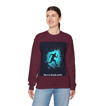 Born to Break Limits Crewneck Sweatshirt