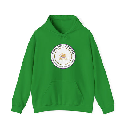 Shine With Purpose Hoodie – 'Shine Brightness' Inspirational Pullover