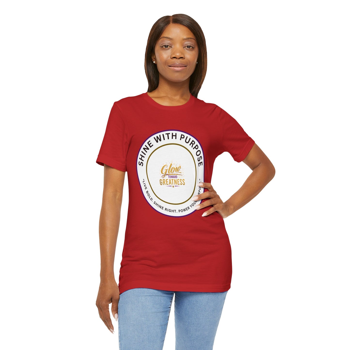 Shine With Purpose "Glow Within Greatness" T-Shirt
