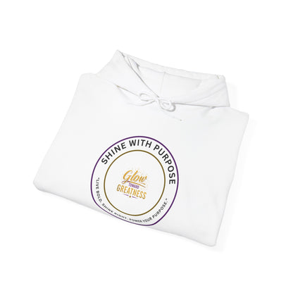 Shine With Purpose Hoodie – 'Shine Brightness' Inspirational Pullover