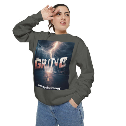 Grind Mentality Sweatshirt — "The Grind" Unstoppable Energy Premium Sweatshirt