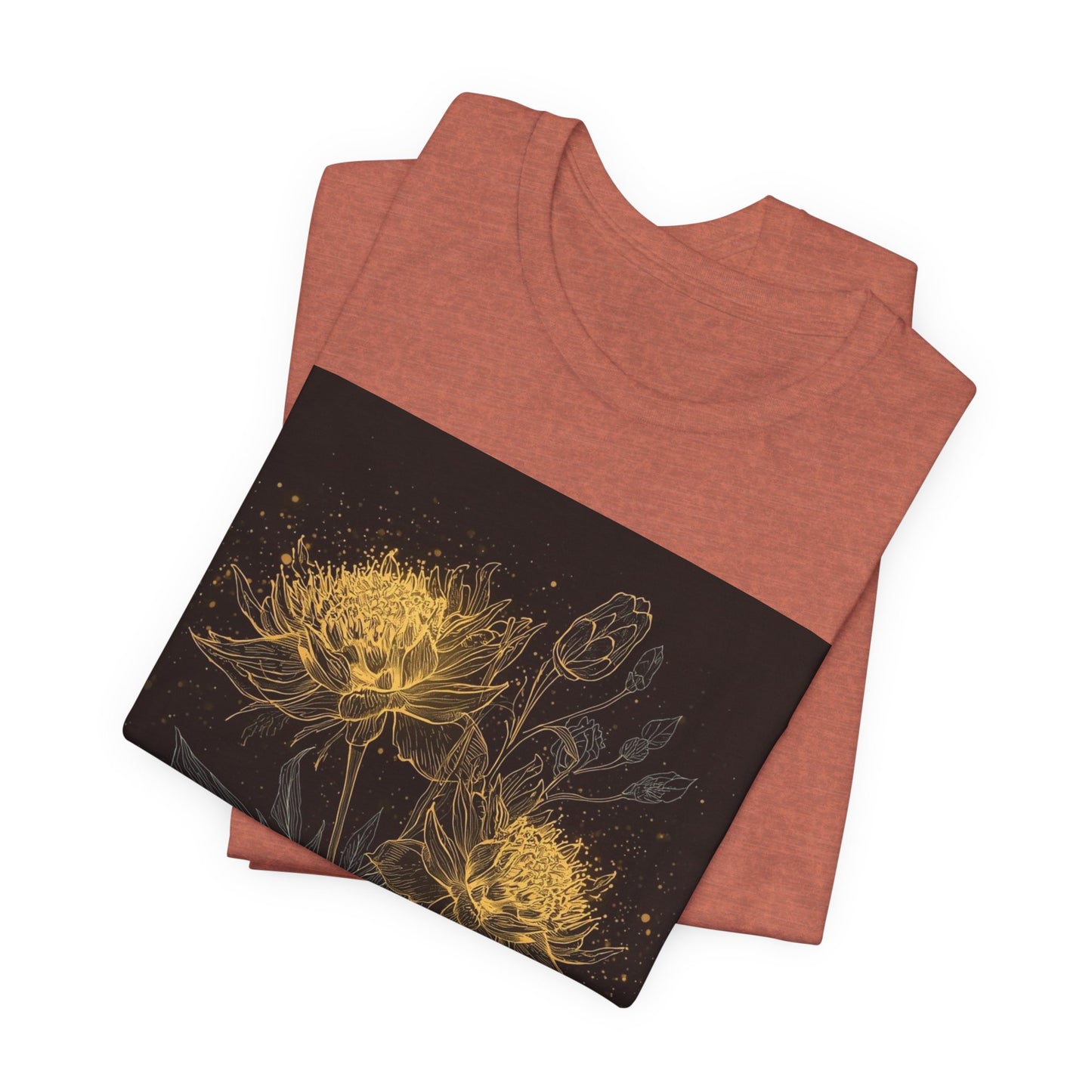 Keep Growing, Keep Glowing Floral Tee