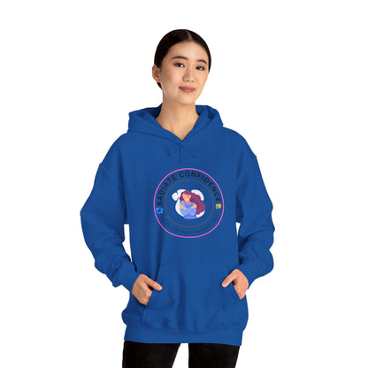 Radiate Confidence Hoodie — Feminine Self-Love Graphic Sweatshirt