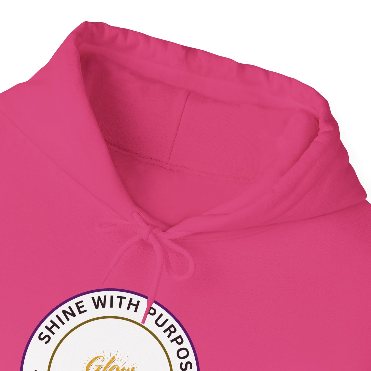 Shine With Purpose Hoodie – 'Shine Brightness' Inspirational Pullover