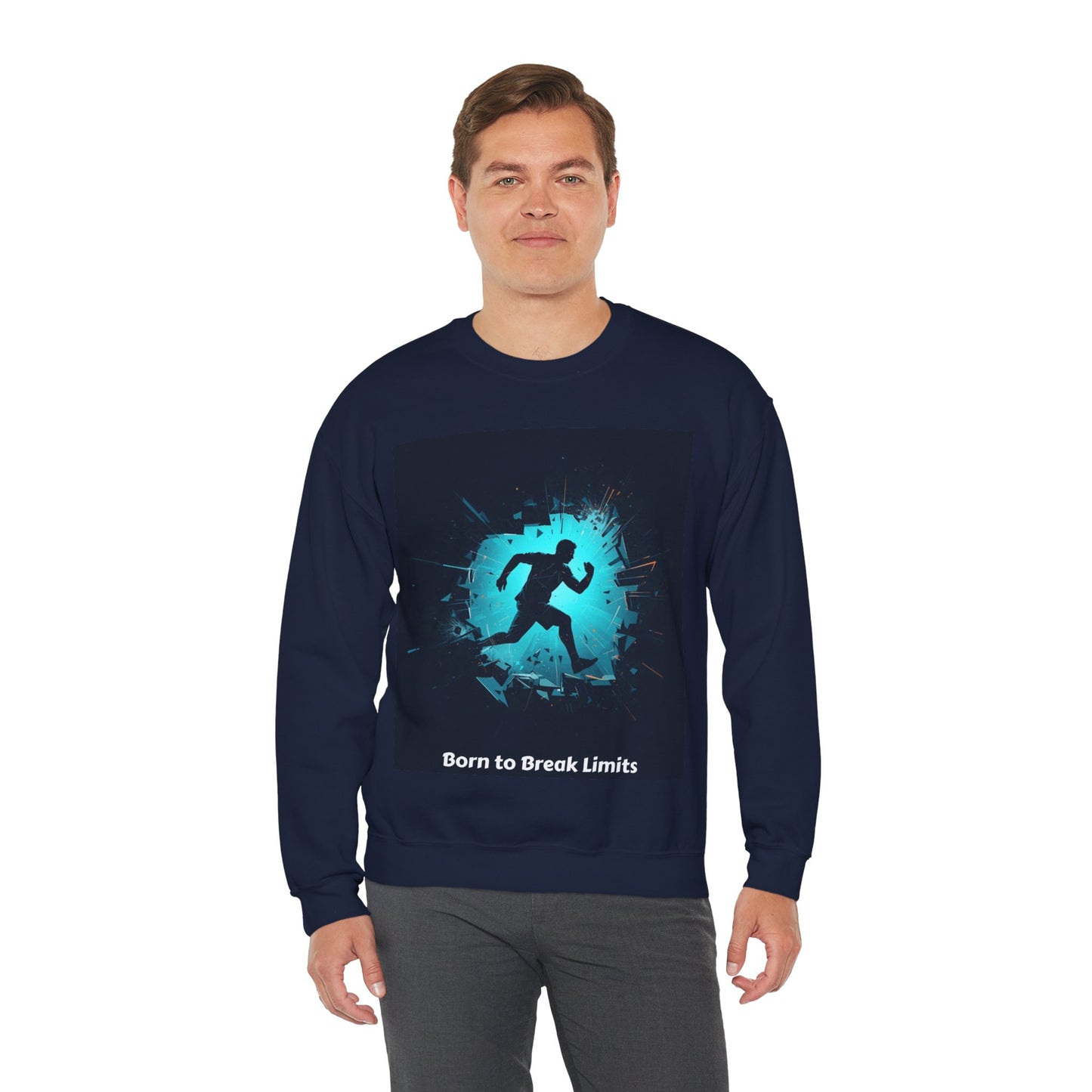 Born to Break Limits Crewneck Sweatshirt