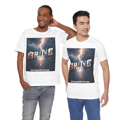 The Grind T-Shirt — 'Unstoppable Energy' Motivational Graphic Tee