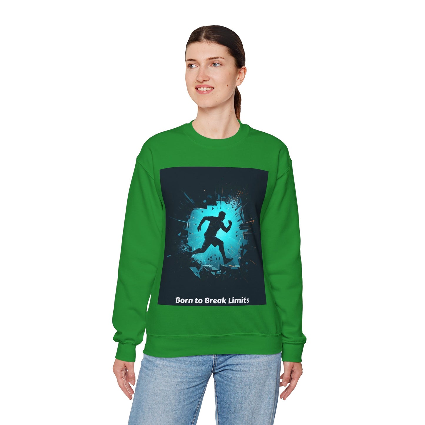 Born to Break Limits Crewneck Sweatshirt