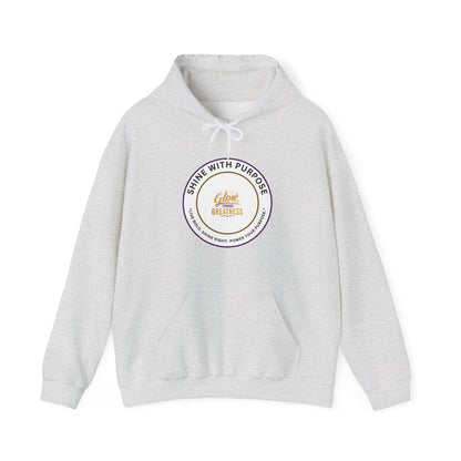 Shine With Purpose Hoodie – 'Shine Brightness' Inspirational Pullover