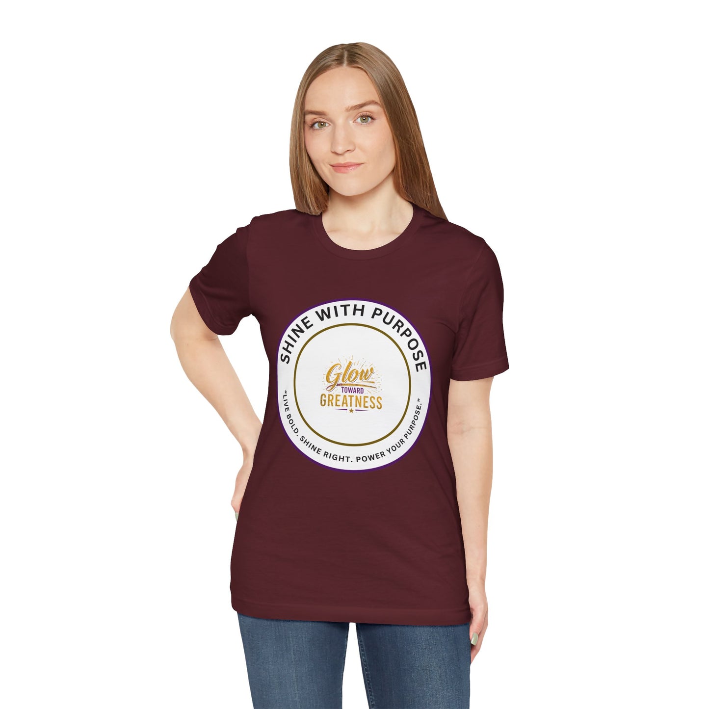 Shine With Purpose "Glow Within Greatness" T-Shirt