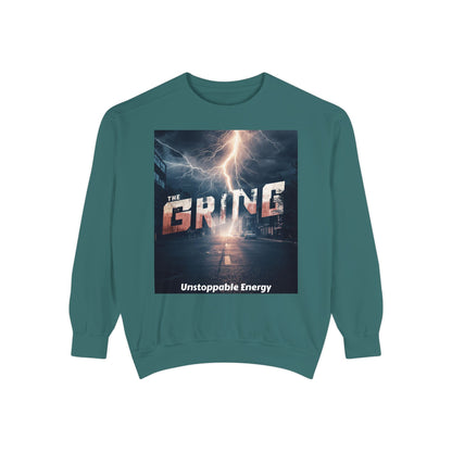 Grind Mentality Sweatshirt — "The Grind" Unstoppable Energy Premium Sweatshirt